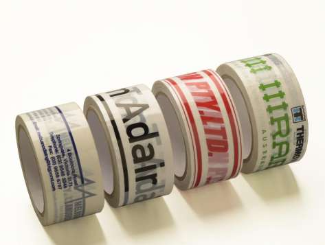 Customizable packaging tape